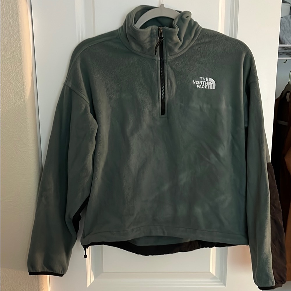 The North Face Gray Fleece Pullover